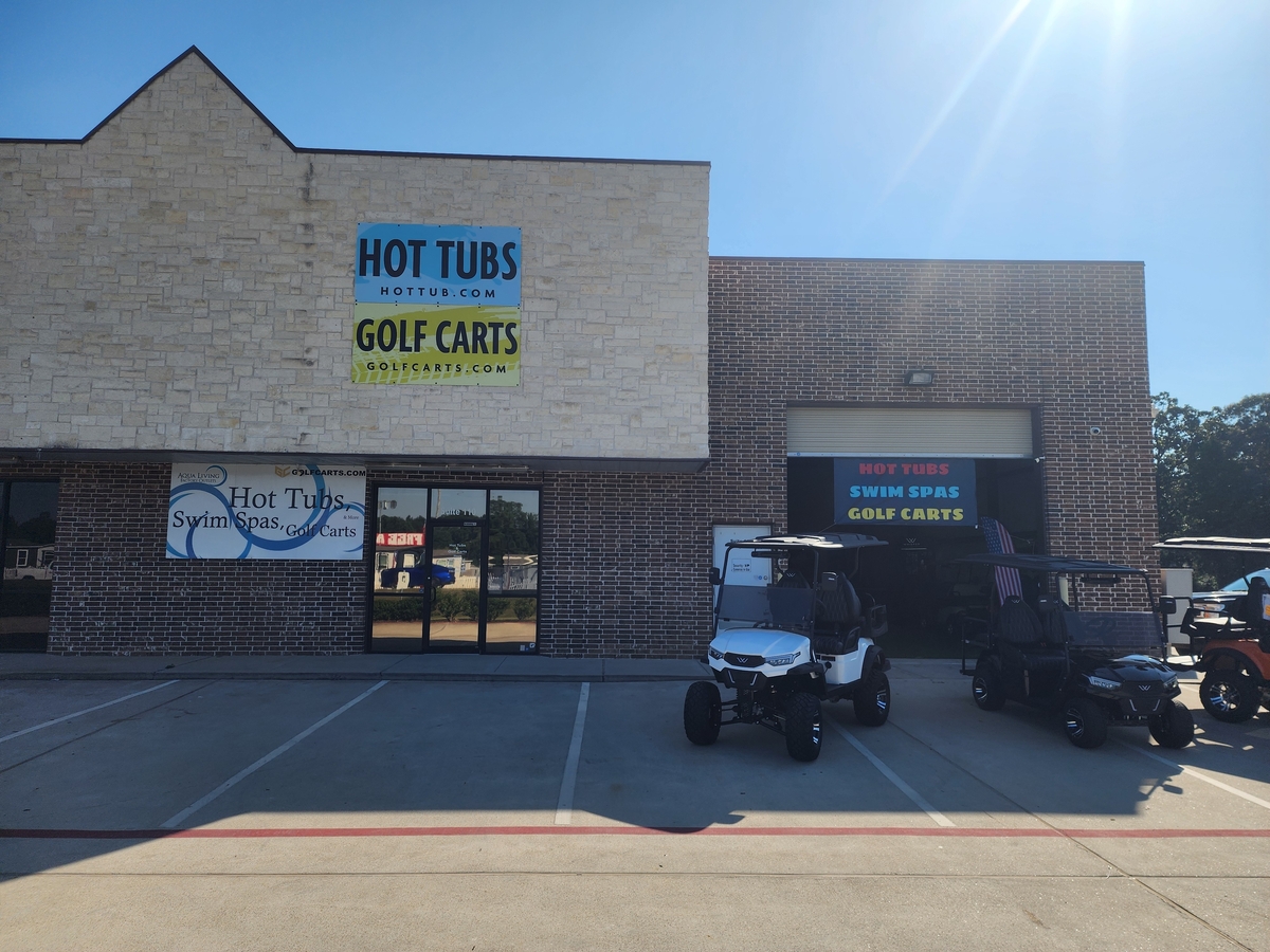 Conroe, TX location swim spas and hot tubs for sale