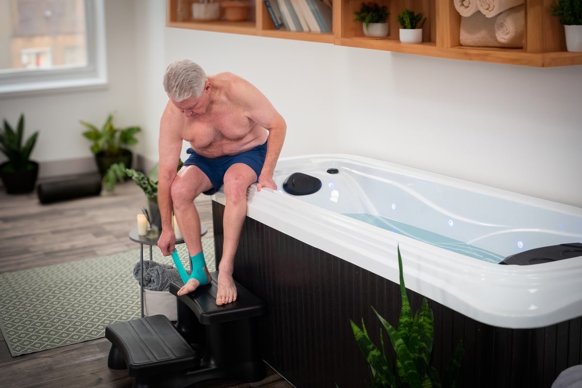 Positive results with cold tub therapy for pain management